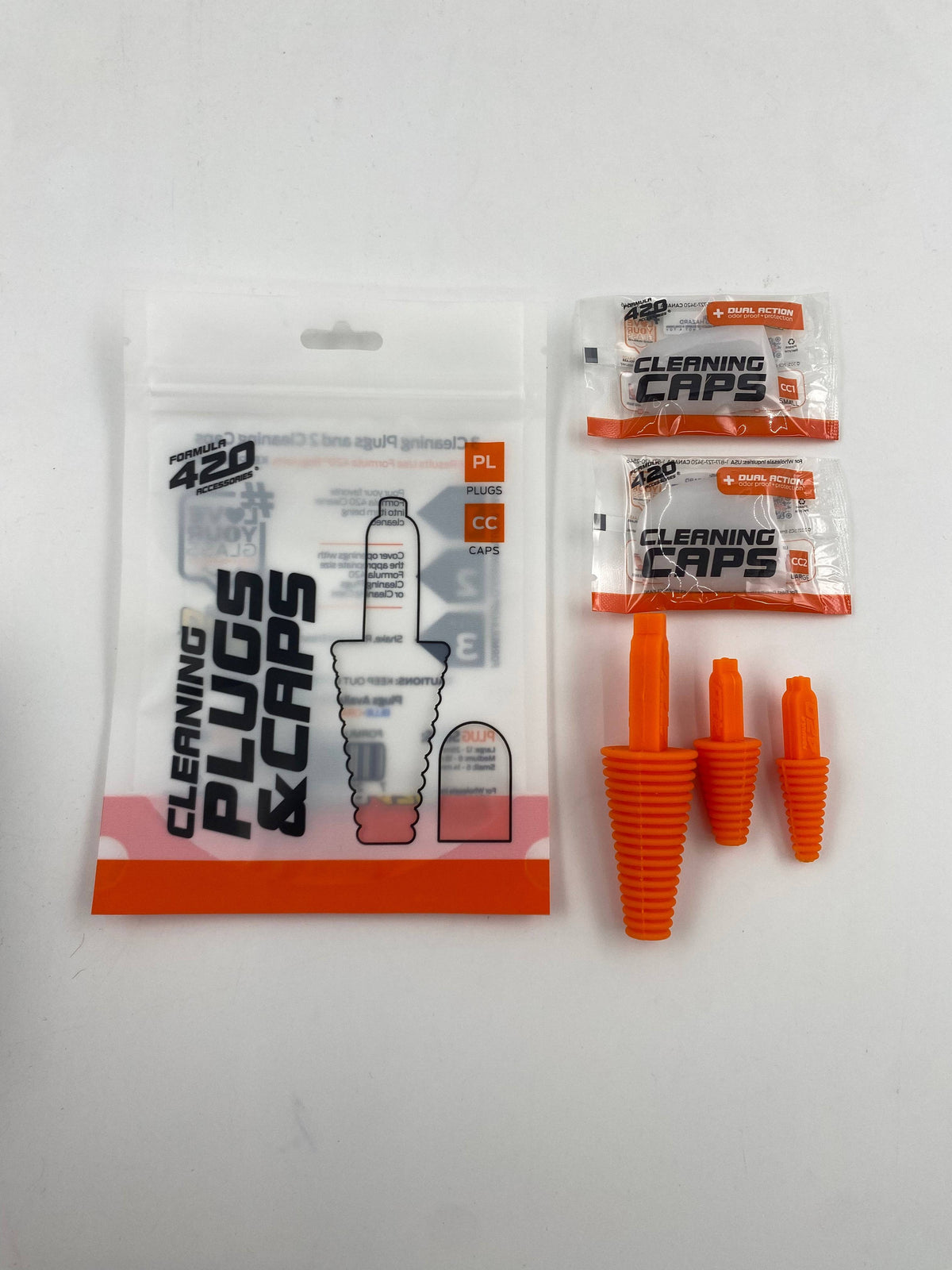 Formula 420 Plug & Cap Set Orange