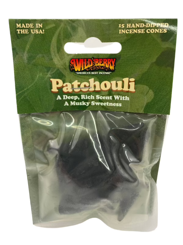 WILDBERRY PATCHOULI CONES 15ct PACKAGED