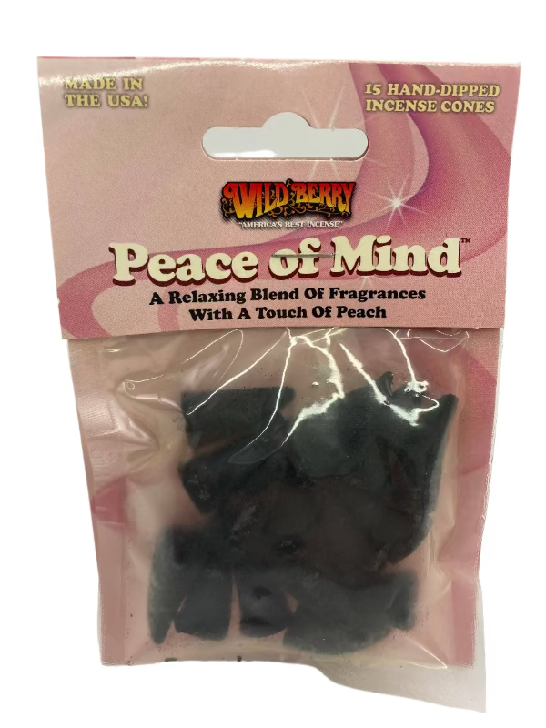 WILDBERRY PEACE OF MIND CONES 15ct PACKAGED