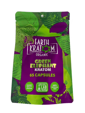 EARTH KRATOM **LIMITED EDITION** 65 CT CAPSULES 3 STRAIN COMBO GIFT BOX