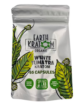 EARTH KRATOM **LIMITED EDITION** 65 CT CAPSULES 3 STRAIN COMBO GIFT BOX