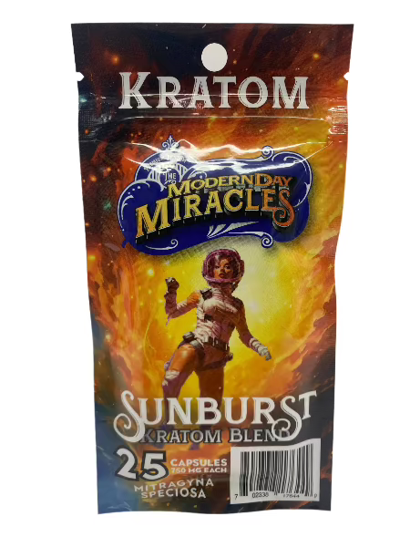 Modern Day Miracles Space Blends- Sunburst Gold Malay Blend 25ct Capsules