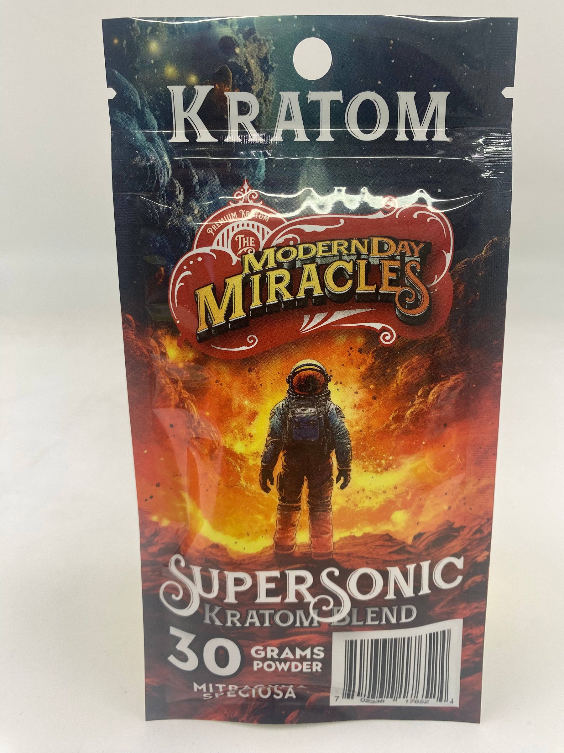 Modern Day Miracles Space Blends- Supersonic Red Kratom Borneo Blend 30 Gram Powder