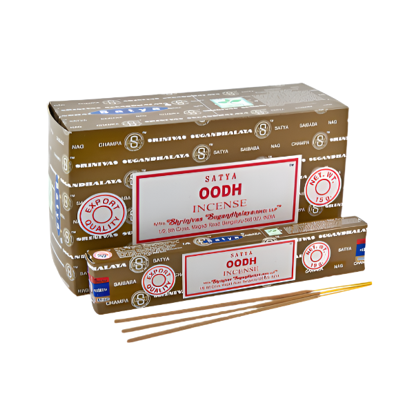 Satya Oodh Incense display15g