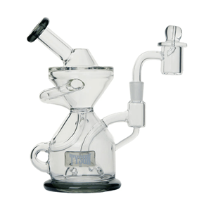 TYSON KNOCKOUT DAB RIG CLEAR & CHARCOAL