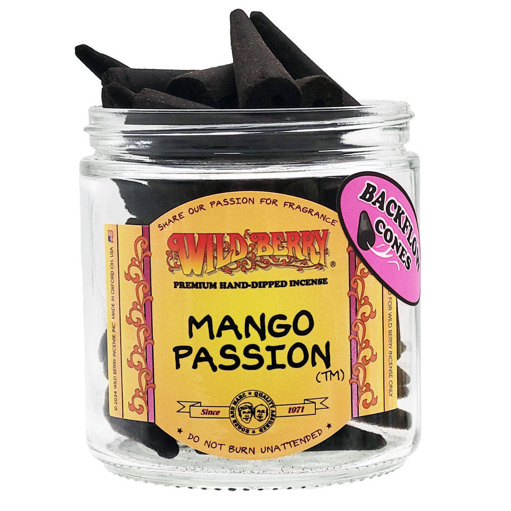 Wild Berry Mango Passion Backflow Cones