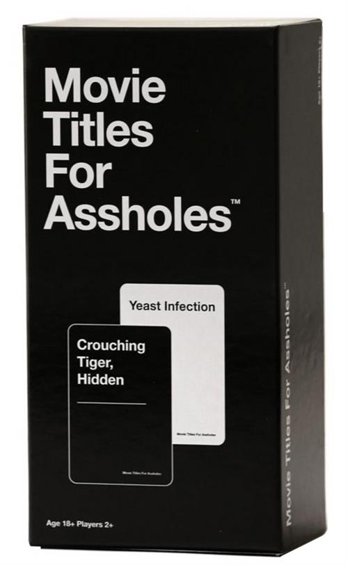 MOVIE TITLES FOR ASSHOLES GAME