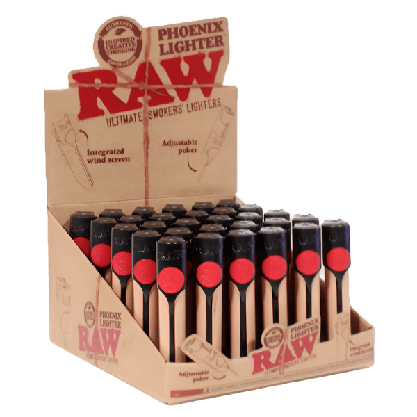 RAW Phoenix Tan Lighter 30 CT DISPLAY