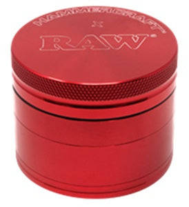 RAW X HAMMERCRAFT 4 PC 2" RED GRINDER