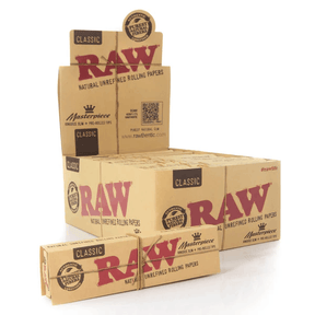 RAW Classic King Size Slim Display with Pack