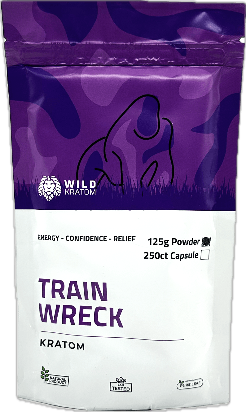 Wild Kratom Trainwreck - 125g Kratom Powder