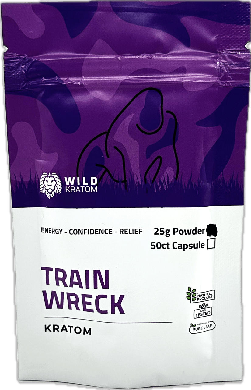 Wild Kratom Trainwreck - 25g Kratom Powder