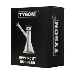 TYSON UPPER CUT BUBBLER CLEAR & CHARCOAL