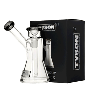 TYSON UPPER CUT BUBBLER CLEAR & CHARCOAL