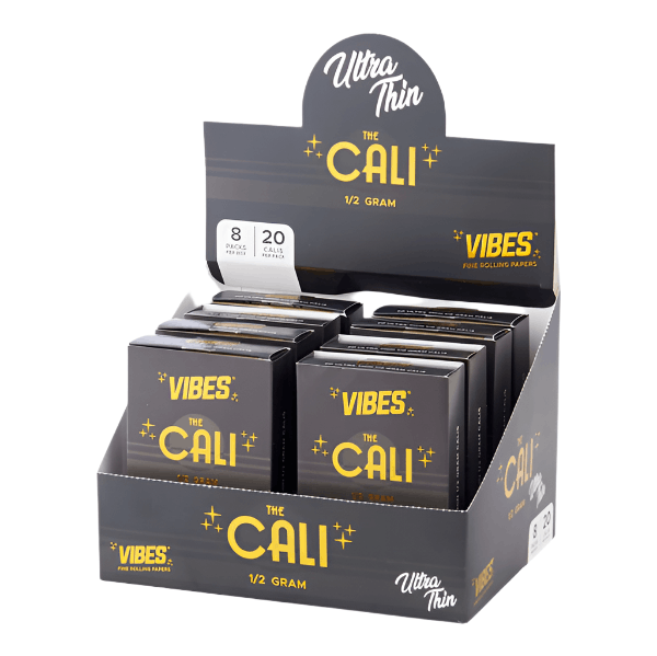 VIBES CALI 1/2 GRAM ULTRA THIN 20 PK 8 CT BOX