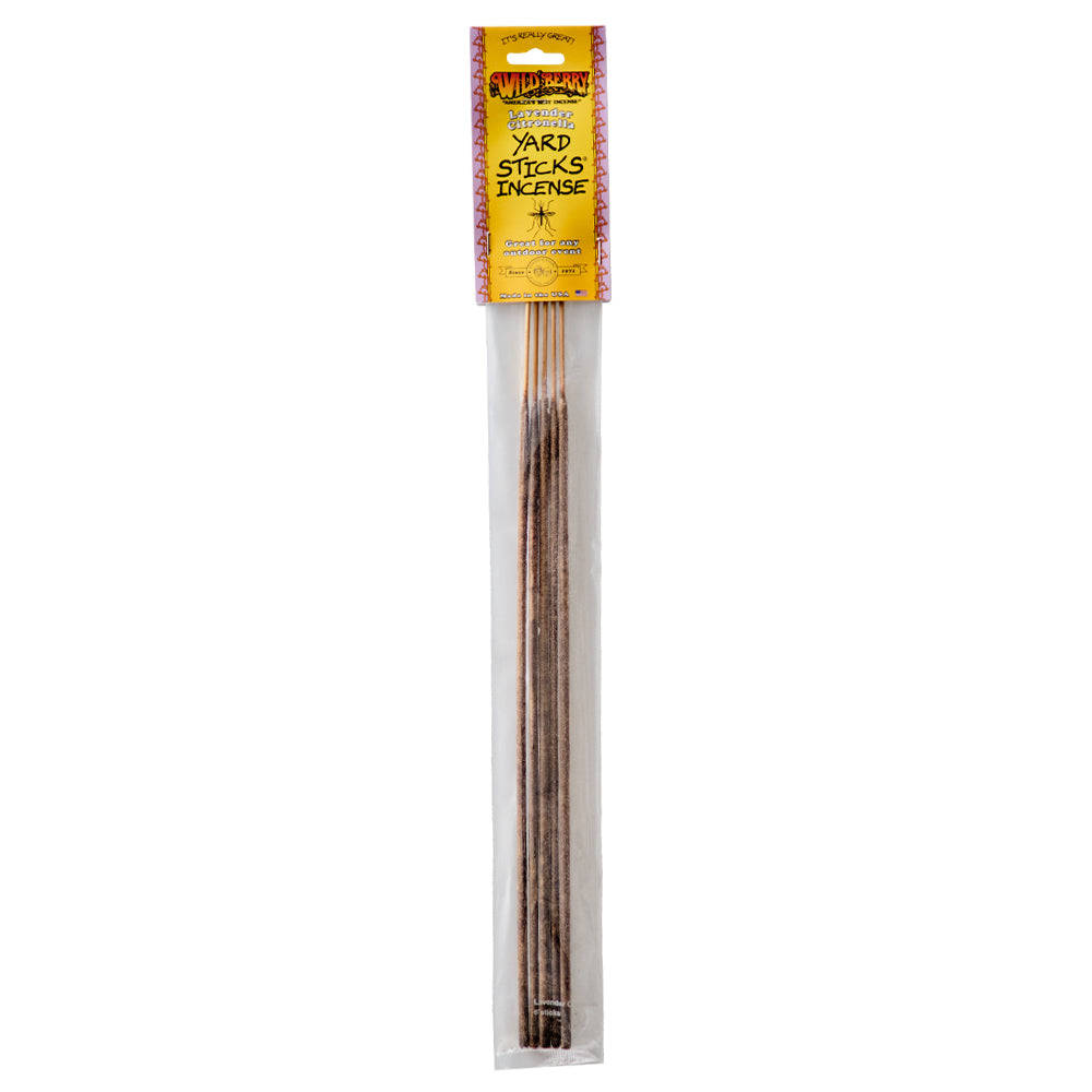 Wild Berry Yard Sticks Lavender-Citronella