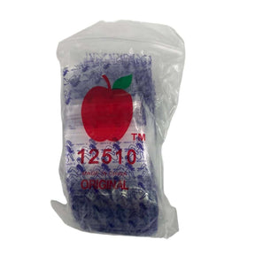 Apple Brand 1 1/4’’x1’’ Lady Ziplock Bag - Smoke Shop Wholesale. Done Right.