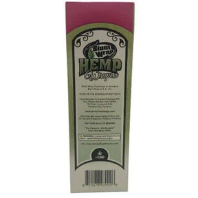 BLUNT WRAP HEMP WRAP BUBBLE GUM W/ TIP & CBD 15 CT BOX 4 WRAPS PER PK - Smoke Shop Wholesale. Done Right.