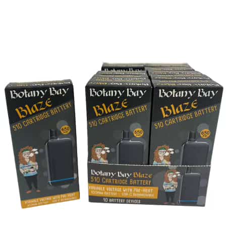 BOTANY BAY BLAZE CONCENTRATE BATTERY 10 CT DISPLAY - Smoke Shop Wholesale. Done Right.