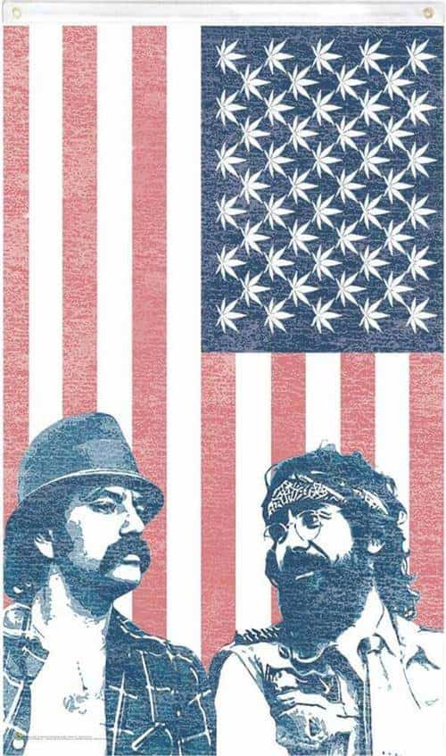 CHEECH AND CHONG AMERICAN FLY FLAG - Smoke Shop Wholesale. Done Right.