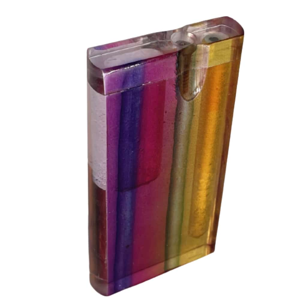 Clear Pattern Acrylic Dugout - Smoke Shop Wholesale. Done Right.