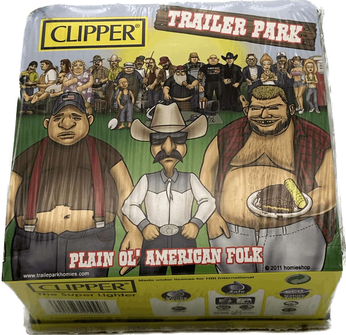 Clipper Trailer Park Lighter - Smoke Shop Wholesale. Done Right.