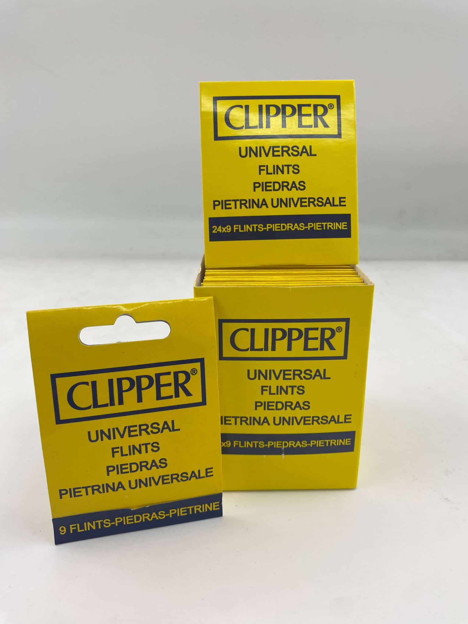CLIPPER UNIVERSAL FLINTS 24 CT BOX - Smoke Shop Wholesale. Done Right.