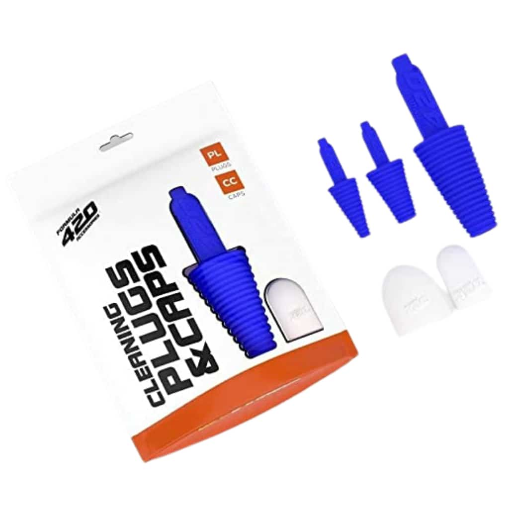 Formula 420 Plug & Cap Set Blue - Smoke Shop Wholesale. Done Right.