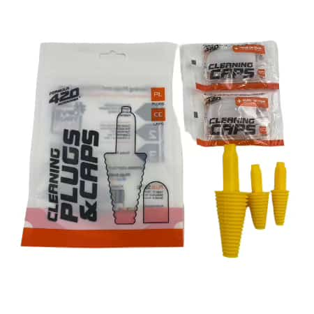 Formula 420 Plug & Cap Set Yellow - Smoke Shop Wholesale. Done Right.