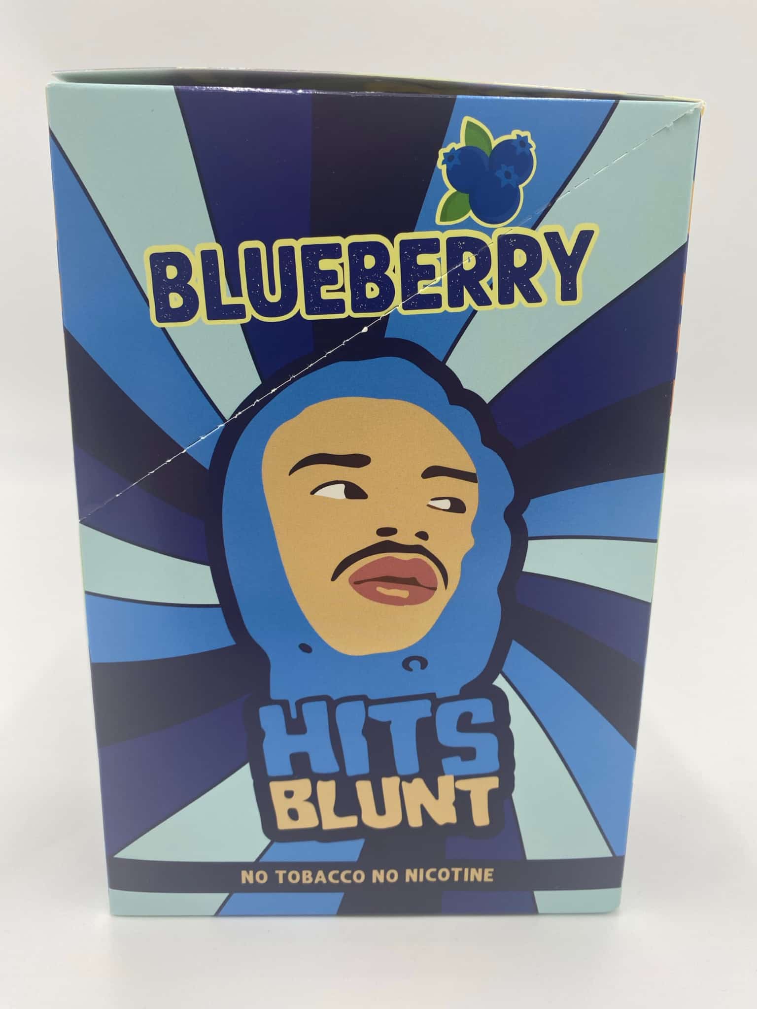 HITS BLUNT PREMIUM BLUEBERRY NATURAL HEMP WRAPS 2 PK 25 CT BOX - Smoke Shop Wholesale. Done Right.