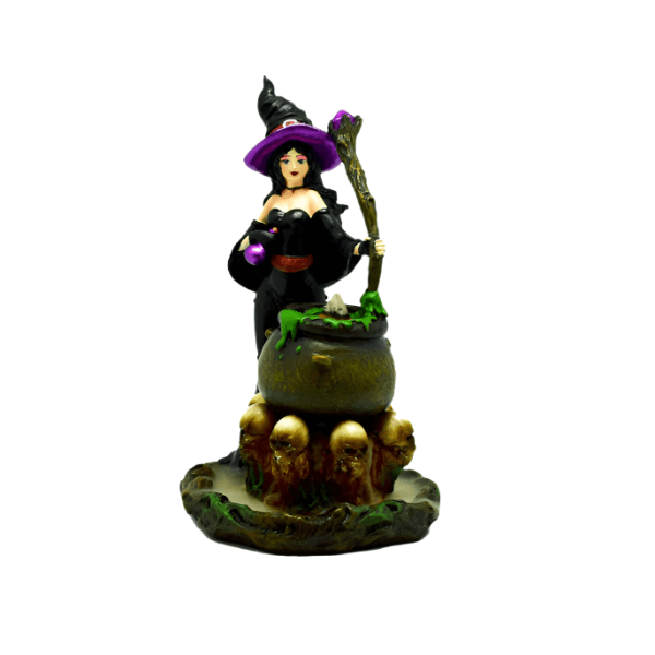 Witch backflow incense burner