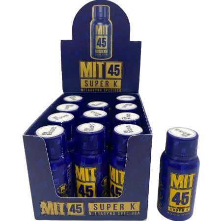 MIT45 Super K Special Edition Kratom Extract Shot 12ct Display