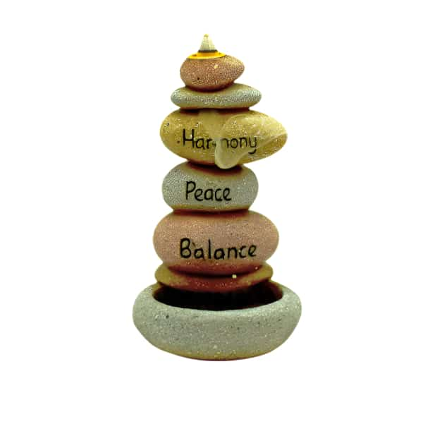 Inspirational Stones Backflow Incense Burner - Smoke Shop Wholesale. Done Right.