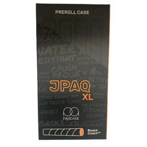 JPAQ PAQ CASE BLACK XL ’ROACH COACH’ (FITS FOUR 84MM-110MM PRE-ROLLS) ** CLOSEOUT ** - Smoke Shop Wholesale. Done Right.