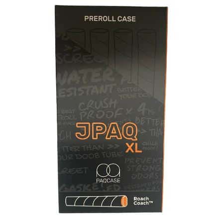 JPAQ PAQ CASE BLACK XL ’ROACH COACH’ (FITS FOUR 84MM-110MM PRE-ROLLS) ** CLOSEOUT ** - Smoke Shop Wholesale. Done Right.