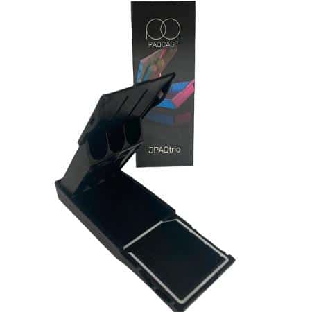 JPAQ TRIO PAQ CASE BLACK (FITS THREE.5 -1.25 GRAM PRE-ROLLS) **CLOSEOUT ** - Smoke Shop Wholesale. Done Right.