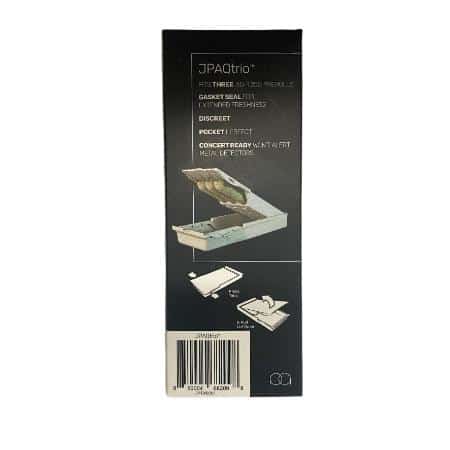 JPAQ TRIO PAQ CASE BLACK (FITS THREE.5 -1.25 GRAM PRE-ROLLS) **CLOSEOUT ** - Smoke Shop Wholesale. Done Right.