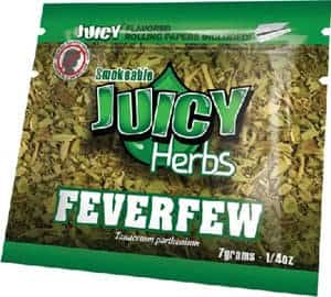 JUICY HERBS FEVERFEW 7g (TANACETUM PARTHENIUM) - Smoke Shop Wholesale. Done Right.