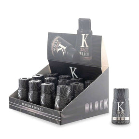 K SHOT BLACK 12CT EXTRA STRENGTH KRATOM SHOTS - Smoke Shop Wholesale. Done Right.