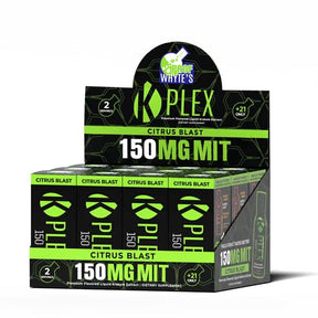 KPLEX 150 MG CITRUS BLAST EXTRACT SHOT 12 CT DISPLAY - Smoke Shop Wholesale. Done Right.