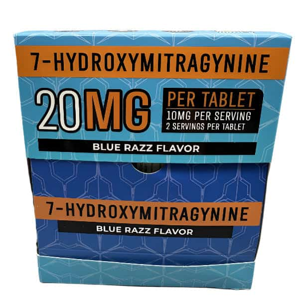 KPLEX 7 OH 20 MG TABLETS 1CT 30CT DISPLAY BLUE RASPBERRY - Smoke Shop Wholesale. Done Right.