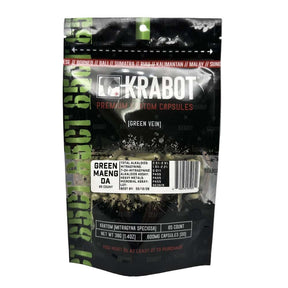 KRABOT GREEN MAENG DA 65CT PREMIUM KRATOM CAPSULES - Smoke Shop Wholesale. Done Right.