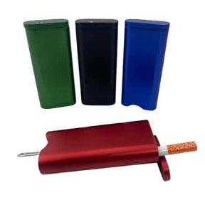 LARGE METAL DUGOUT W/ POKER (ASSORTED COLORS) - Smoke Shop Wholesale. Done Right.