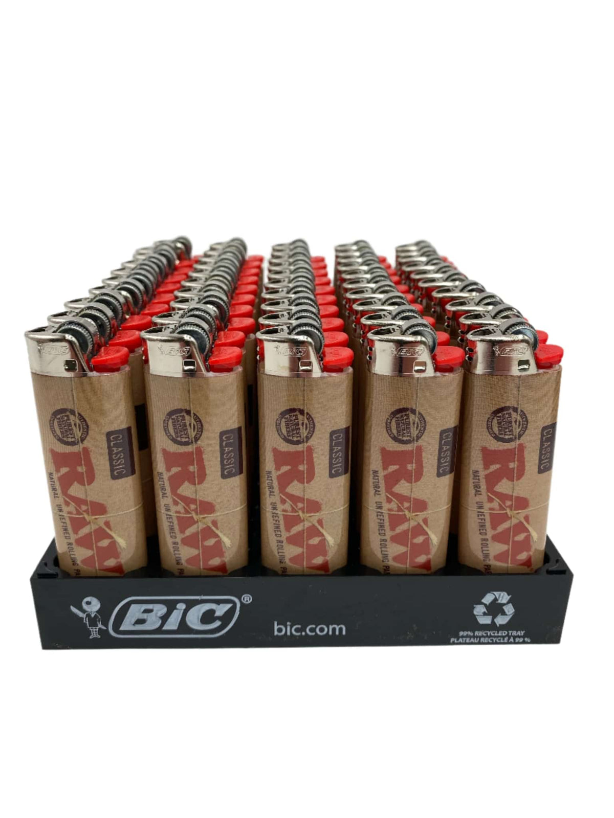 LG RAW CLASSIC BIC LIGHTERS 50 CT DISPLAY - Smoke Shop Wholesale. Done Right.