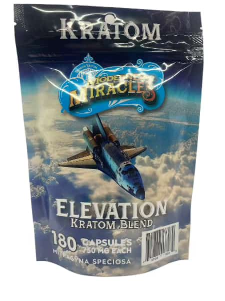 Modern Day Miracles Space Blends- Elevation White Kratom Cambodia Blend 180ct Capsules - Smoke Shop Wholesale. Done Right.