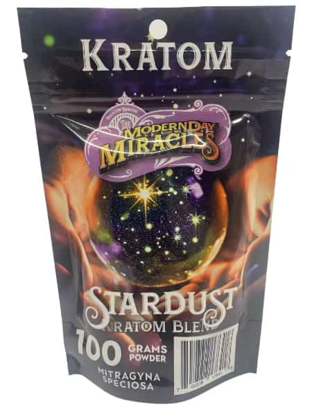 Modern Day Miracles Space Blends-Stardust Green Kratom Vietnam Blend 100 Gram Powder - Smoke Shop Wholesale. Done Right.