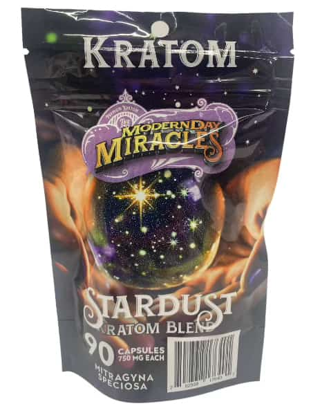 Modern Day Miracles Space Blends-Stardust Green Kratom Vietnam Blend 90ct Capsules - Smoke Shop Wholesale. Done Right.