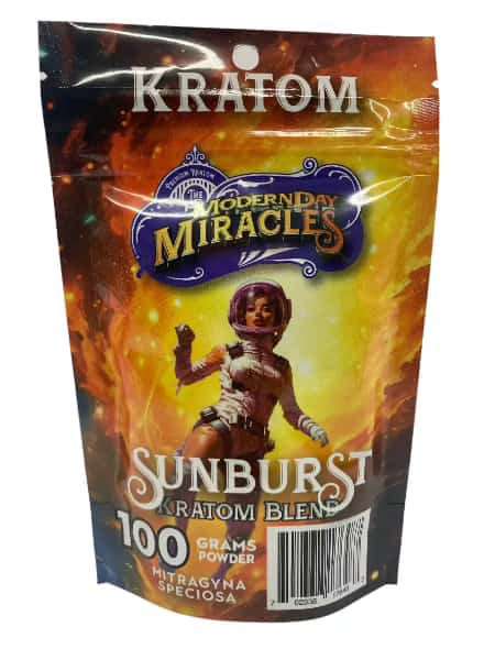 Modern Day Miracles Space Blends- Sunburst Gold Malay Blend 100 Gram Powder - Smoke Shop Wholesale. Done Right.