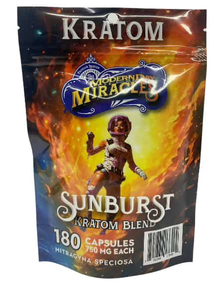 Modern Day Miracles Space Blends- Sunburst Gold Malay Blend 180ct Capsules - Smoke Shop Wholesale. Done Right.