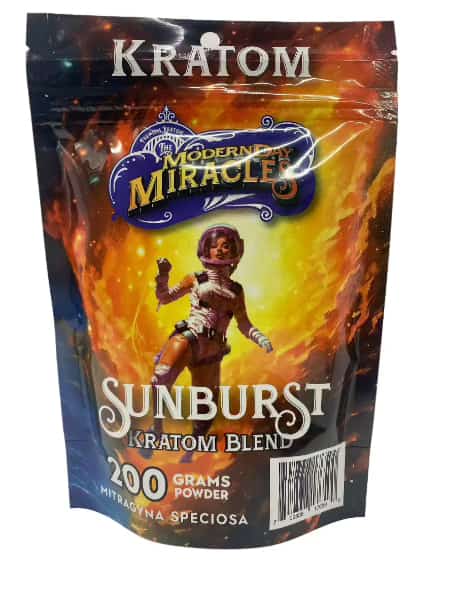 Modern Day Miracles Space Blends- Sunburst Gold Malay Blend 200 Gram Powder - Smoke Shop Wholesale. Done Right.